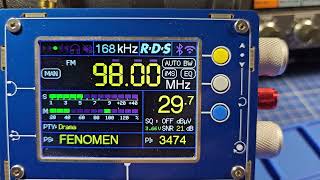 Radyo Fenomen İzmir 980 FM RDS  1400 KM [upl. by Yarled]