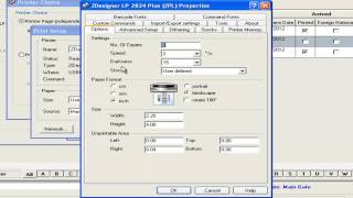 How to change printer darkness setting [upl. by Oirasan254]