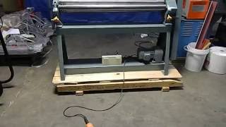 Enco Electric Powered Slip Roller Demo [upl. by Acinod]