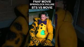 FNaF Movie SPRINGLOCKED BEHIND THE SCENES Vs MOVIE  FNAF Movie 2 LEAK [upl. by Loftus]