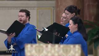 Coelos Ascendit Hodie Stanford  Choir of the Basilica of the National Shrine [upl. by Min]