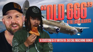 Experiencing The Infamous Eager Beavers amp Their Custom B17 Bomber Old 666 [upl. by Kuth72]