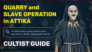 A Cultist Owns a Quarry and a Slave Operation in Attika  Eyes of Kosmos  Master [upl. by Ylrevaw]