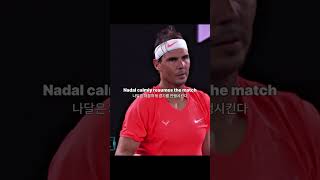 나달이 미친 여자를 만났을 때  When Nadal Met the Crazy Woman nadal tennis [upl. by Kerat]