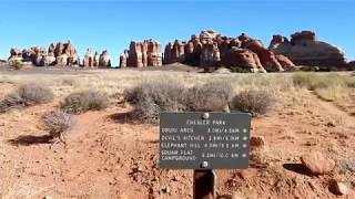 Chesler Park Hike  The Needles District  Canyonlands National Park [upl. by Neeruan]