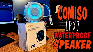 Rynos Quickies  Comiso IPX7 Waterproof Bluetooth Speaker [upl. by Meraree909]