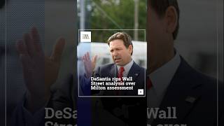 DeSantis Rips Wall Street Analysis Over Milton Assessment [upl. by Rehptosirhc]