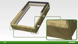 FAKRO roof windows  XTI insulation band [upl. by Witty531]