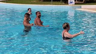 Hotel el mouradi hammamet aqua gym [upl. by Notyal]