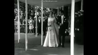 Royal Wedding of Queen Margrethe II and Prince Consort Henrik 1967 Part 2 [upl. by Enilorak208]