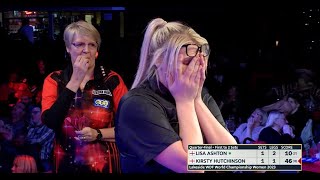 DOUBLE TROUBLE Unusual leg of darts  WDF World Championship [upl. by Say]