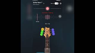 How to tune 7 string bass tuning Bass Guitar Tuner guitartuner music guitartuning [upl. by Mark571]