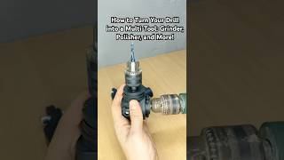 An Attachment That Transforms Your Drill into a Grinder Polisher or Angle Drill tools drill [upl. by Adnamra707]