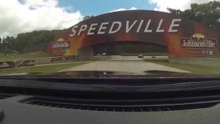 2016 370Z on Road America hitting 128 MPH on the front straight [upl. by Marylinda]