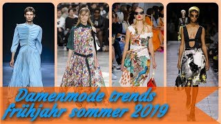 Damenmode trends frühjahr sommer 2019 [upl. by Marj]