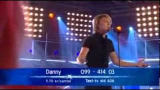 Danny Saucedo  Öppna din dörr  Interview Idol 2006 [upl. by Sidon]