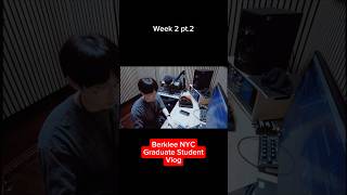 Berklee Graduate Student Vlog week 2 pt2 [upl. by Azitram]