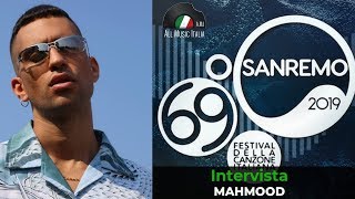 Sanremo 2019 Mahmood Intervista  Soldi [upl. by Atinuj]