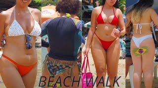 ILHABELA 🇧🇷 Caminhada na PRAIA ILHA DAS CABRAS🌴 São Paulo Brasil【4KUHD】Beach Walk [upl. by Eissej]