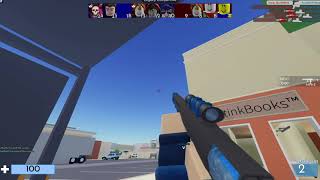 Unfeasible Pickings on First Game Roblox Arsenal [upl. by Anastasius]