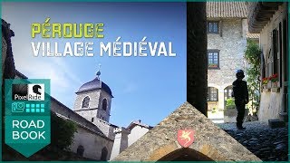 Roadbook n°5 Lyon  Village médiéval Pérouge  Balade Vlog moto Yamaha MT07 [upl. by Sardella]