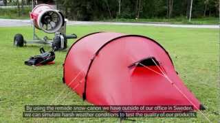 Handling your Hilleberg tent in strong winds [upl. by Noxaj]