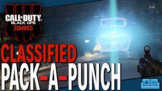 BLACK OPS 4  ZOMBIES  CLASSIFIED  PACK A PUNCH GUIDE [upl. by Margalo]