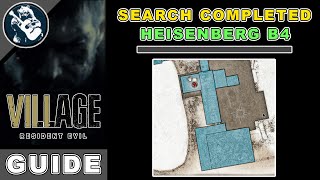 Search Completed Floor B4 in Resident Evil 8 Village  Items Location  Heisenberg Factory [upl. by Call]