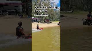 Thrill on the Water Quad Bike Towing Kneeboard Adventurequot youtube fun adventure [upl. by Ubana28]