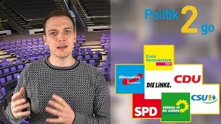 Parteien amp Fraktionen Unterschiede und Funktionen  Politik2go [upl. by Aprile399]