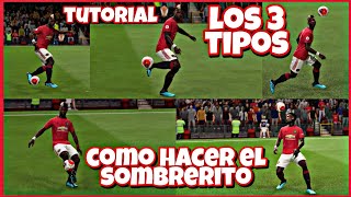 COMO HACER EL SOMBRERITO EN FIFA y EA FC 24 SOMBRERO PARA ATRAS SOMBRERO FLICK [upl. by Airod]