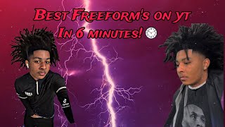 How To Get Freeform Dreads in 6 minutes  TIPS [upl. by Edveh224]