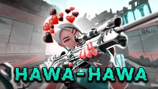 Hawa Hawa😮‍💨  Valorant Montage [upl. by Barsky]