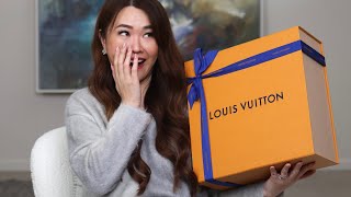 FINALLY My First Louis Vuitton Bag in 3 Years Plus Huge RTW Haul from LV DIOR GUCCI Designers [upl. by Thurmond578]