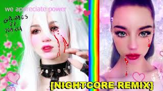 「Nightcore」Grimes ft HANA  We Appreciate Power [upl. by Denison]