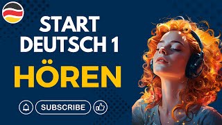 Start Deutsch 1 Goethe Zertifikat A1 Hören Modelltest mit Lösungen  German Exam 2024 [upl. by Odlavu]