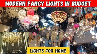 Luxury Decorative Lights for home jhumar and lights for home  modern light market in delhi [upl. by Varick8]