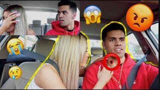 HICKEY PRANK ON GIRLFRIEND SHE CRIES HARD [upl. by Anizor]