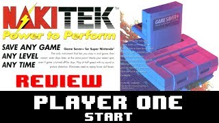 Nakitek Game Saver Plus for SNES  Player One Start [upl. by Caraviello56]