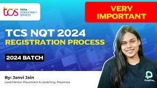 TCS NQT Registration Process 2024  Complete Step by Step TCS Registration [upl. by Clementine]