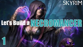 Skyrim Lets Build an OVERPOWERED NECROMANCER  1 [upl. by Dyan975]