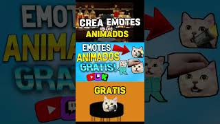 ASI CREAS EMOTES ANIMADOS GRATIS para TWITCH [upl. by Nabe]