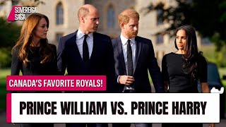 Prince William and Kate Lose to Harry and Meghan in Canada Who’s the Favorite Royal Couple [upl. by Peyter]