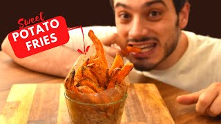 How to make Air Fryer Sweet Potato Fries Crispy and Delicious [upl. by Malachy]