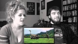 JURASSIC WORLD  Official Trailer Reaction [upl. by Narot]