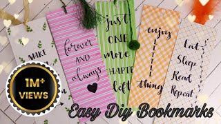 Easy DIY Bookmark IdeasEasy Paper craftCreativeFari [upl. by Dall]