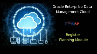 Oracle Enterprise Data Management Cloud  EDMCS Register Planning Module  Oracle EDMCS Training [upl. by Kelda617]