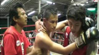 Nom  17 year old Thai Fighter  Rawai Muaythai Camp [upl. by Yelac822]