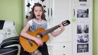 Oasis  Wonderwall Cover by Loni Lila  9 years old girl [upl. by Michaela391]