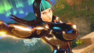 Street Fighter V JuriCammy VS ChunLiGILL Swap Mod Juri Black latex Chunli Barefoot Nostalgia [upl. by Ailbert]